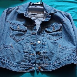 Classic Blue Denim Jean Jacket - Women's